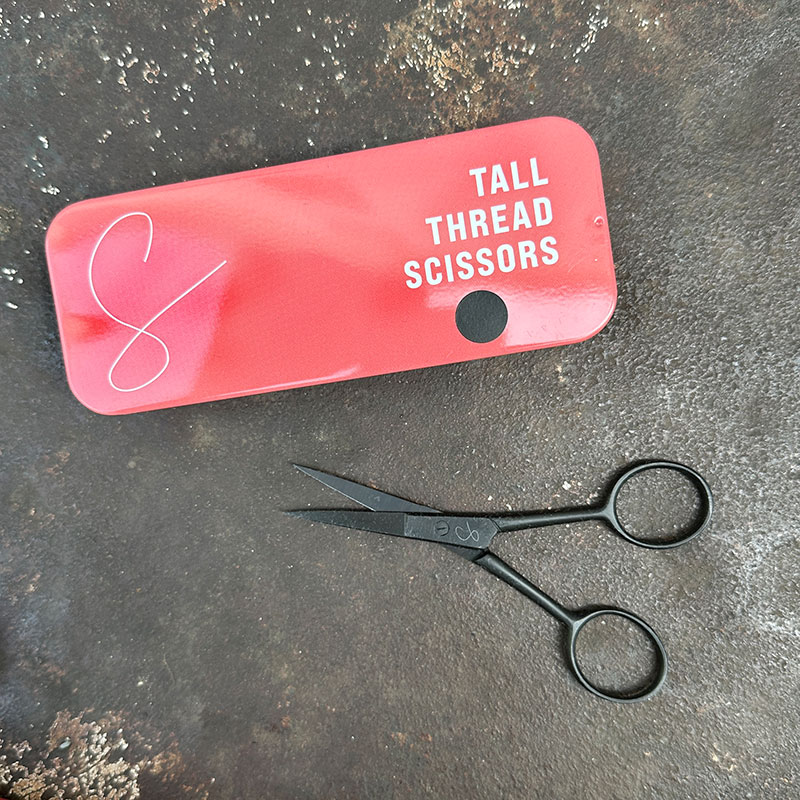Sewply - Tall thread Scissors / Fadenschere - Black